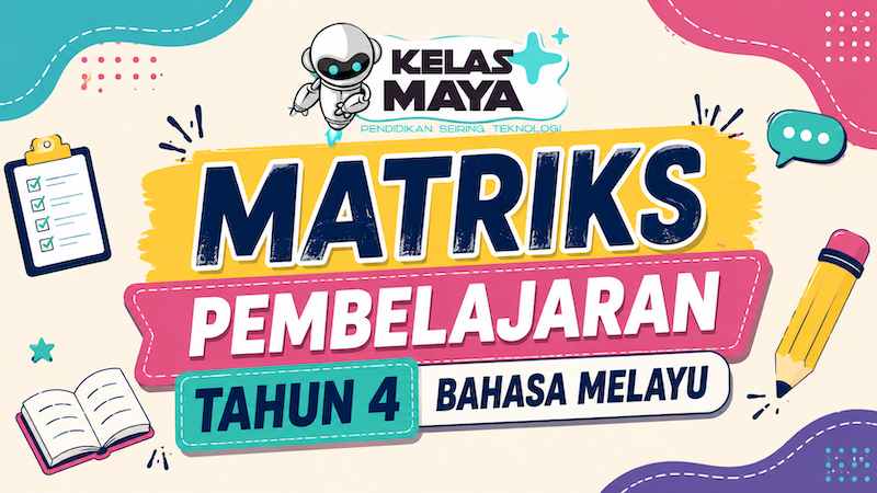 Matriks Pembelajaran – Bahasa Melayu – Tahun 4