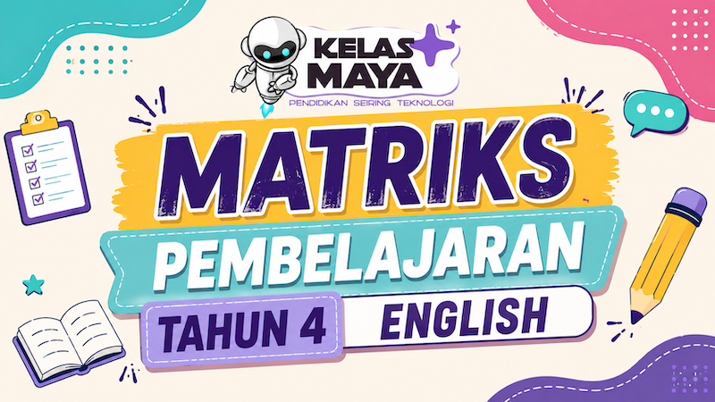 Matriks Pembelajaran – English – Tahun 4