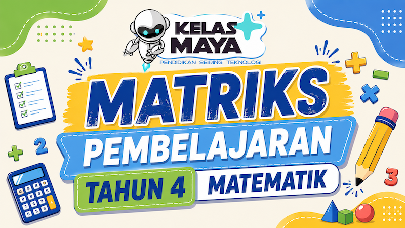 Matriks Pembelajaran – Matematik – Tahun 4