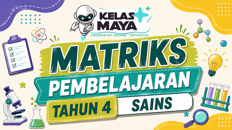Matriks Pembelajaran – Sains – Tahun 4